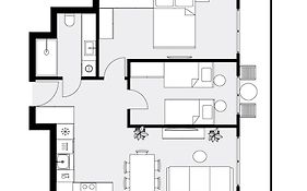 Urban Apartments Global Premium 5Th Floor - No 03 - Air Condition - Balcony - Free Garage